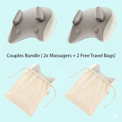 WellMedAthletic - Neck Massager Trapezius Muscle Kneading Device
