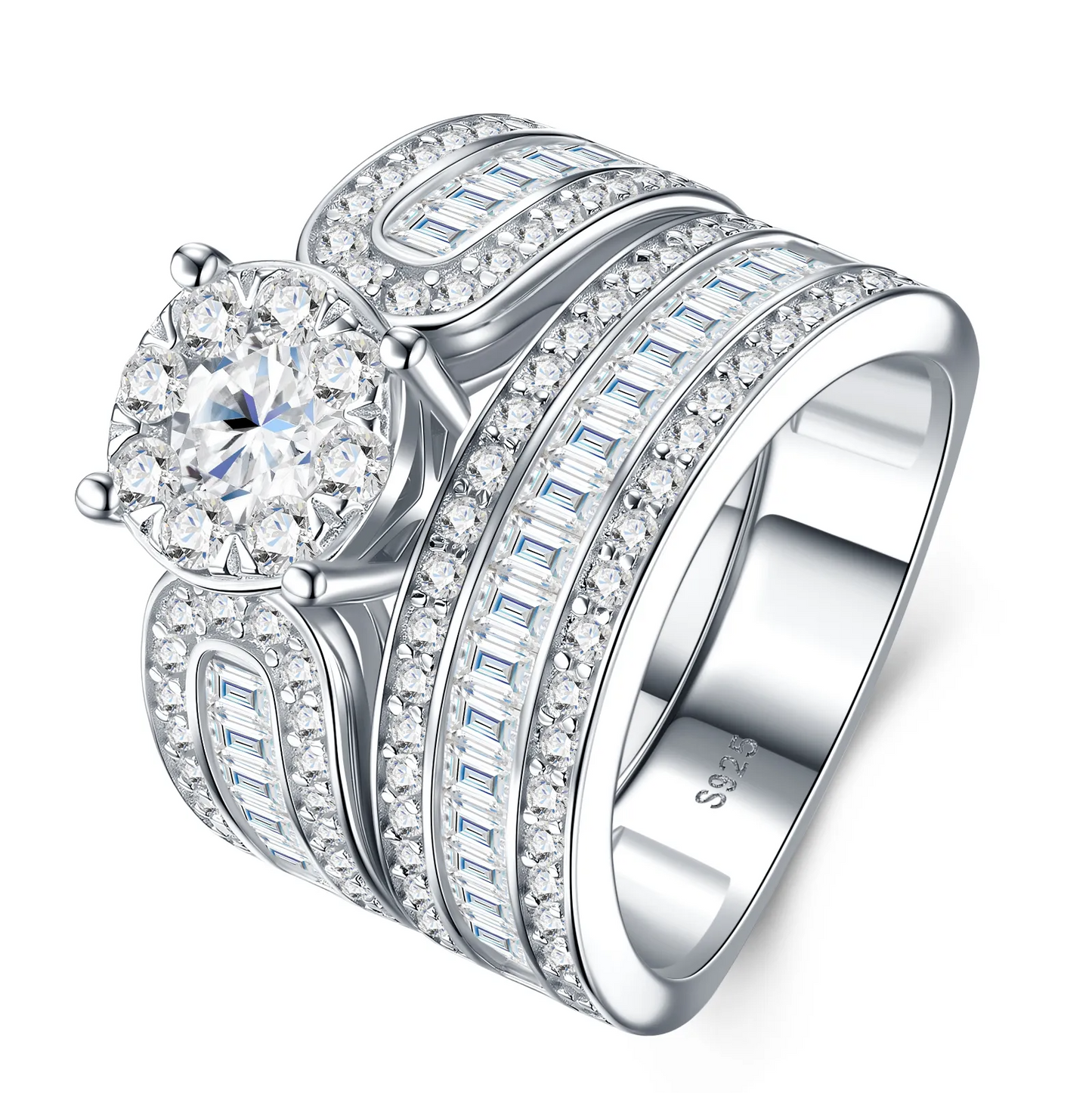 The Lumina Blush Solitaire – 0.5ct Elegant Morganite Ring in Platinum-Plated S925 Silver