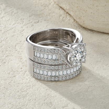 The Lumina Blush Solitaire – 0.5ct Elegant Morganite Ring in Platinum-Plated S925 Silver